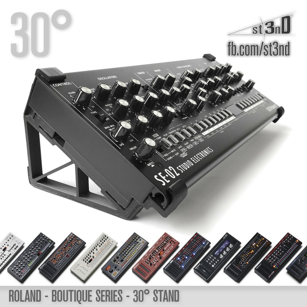 ROLAND BOUTIQUE Stand – 30 degrees – 3D printed – 100% Buyer Satisfaction