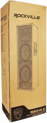 RSG12.2 Dual 12″ Passive Dj/Pro Audio PA Speaker, 2000W Peak/1000W RMS, 3-Way 8-