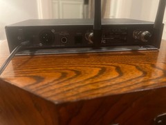 SENNHEISER EW 300 G2 WIRELESS RECEIVER B BAND, 626-662 MHz W/ANTENNAS & SUPPLY