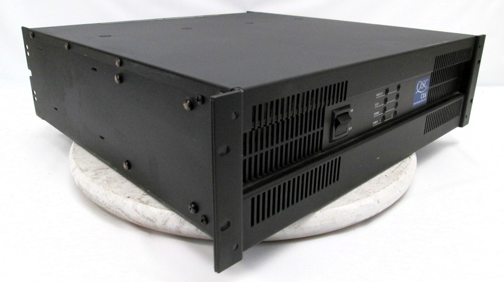 QSC CX6 Professional Power Amplifier CX-6 200W/CH @ 8 ohms 300W/CH @ 4 ohm #2333