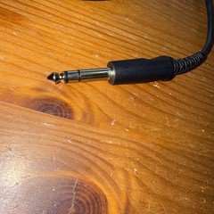 Aviation Headset Audio Recorder Cable – 3.5mm Inline Adapter for GA Headsets