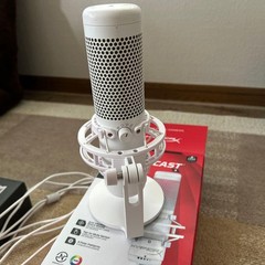 HYPERX QUADCAST S Microphone and Microphone Cover from JAPAN