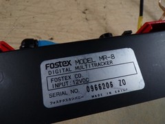 FOSTEX MR-8 DIGITAL MULTI-TRACK 8 TRACK **BR0KEN