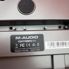 M-Audio Midi Oxygen 49 Keyboard Synth Black. Looks Great!