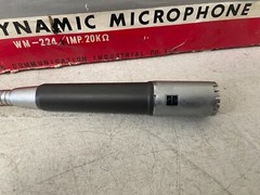 National WM-224 Dynamic Microphone Used Retro 20Ω