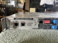 Ashly nXe 1502 2x150W Network Multi-Mode Power Amp w/ Dante