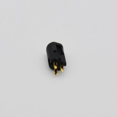 mini xlr 3/4/5 pin female connector 5lot for audio microphone mic cable silver