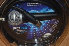 Shure PG58 Handheld Microphone