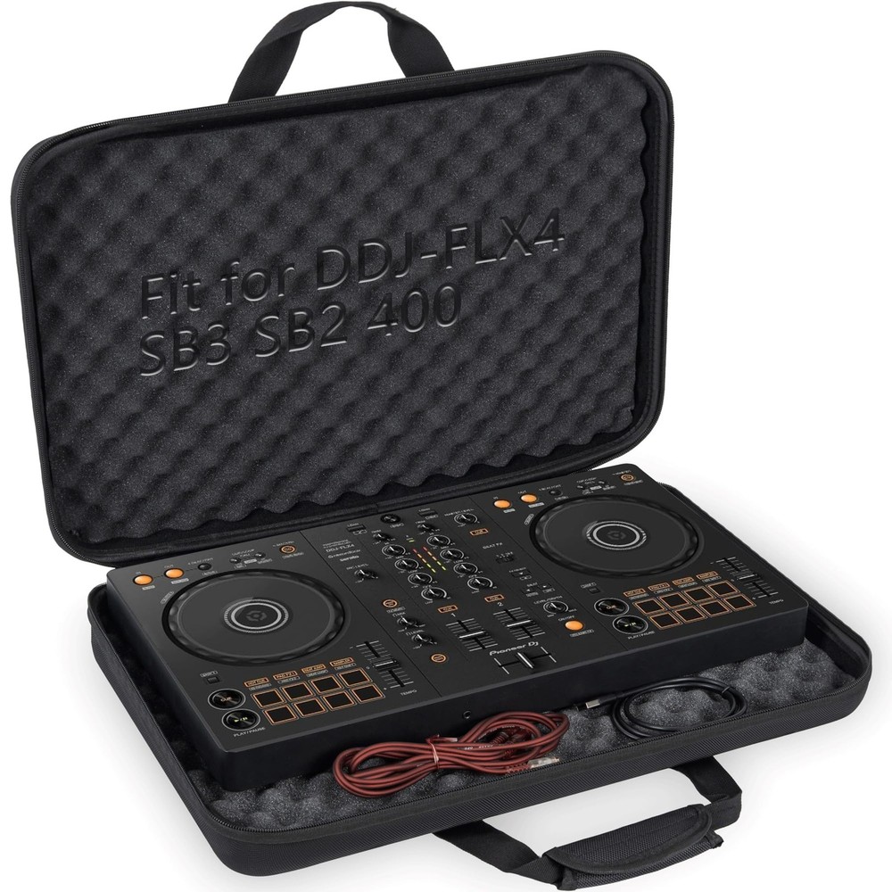 ITHWIU Lightweight Molded Hard Storage Case Fits for DDJ-FLX4 / DDJ-400 / DDJ…