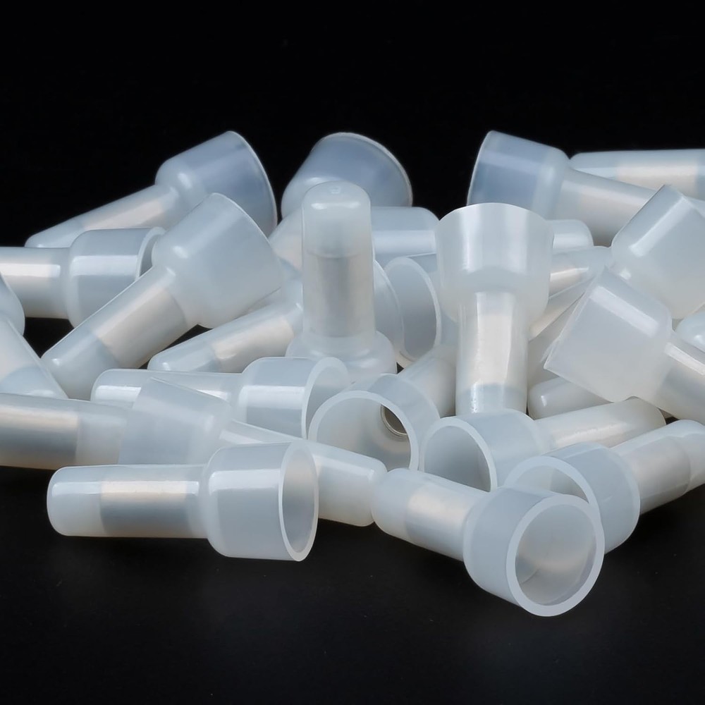 AIRIC Closed End Crimp Connectors 16-14 AWG 100 Pcs Wire AWG16-14, 100pcs