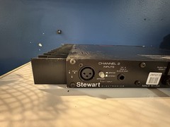 Stewart Electronics HPA-1000 2-Channel Power Amplifier Class AB 200w