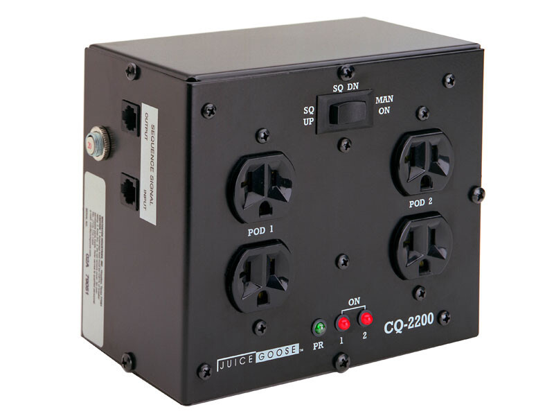Juice Goose CQ 2200 Power Sequencer -4-outlet