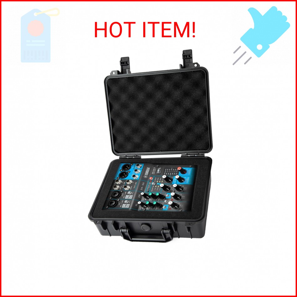 Tankenlid Mixer Case – Hard Shell Carrying Case Compatible with YAMAHA MG06X /MG
