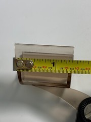 Vintage Microphone Holder for Stand Black Plastic Metal Screw 1980’s Japan Made