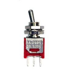 100x Sub-Miniature Toggle Switch 2M 2MS3T2B1M2QES On/Off/On 3P SPDT UL Dailywell