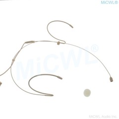 Headset Microphone for Shure ULX SLX Wireless Beige Black is optional MiCWL B40