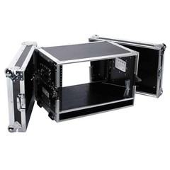 Deejay LED Fly Drive 6U Space Effect Case – 14″ Body Depth with Pull-out Handle