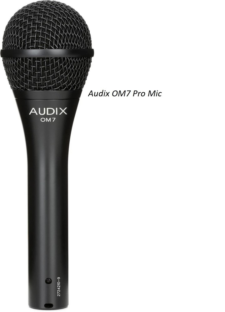 Audix OM-7 Hypercardiod Low Output Microphone om7 100% perfect in factory box