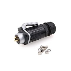 HP20 3 Pin Connector Waterproof Circular 20mm Female plug+male socket 3pin