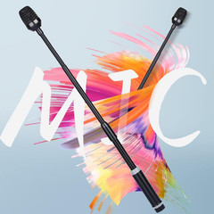 Professional Dynamic Gooseneck Microphone with XLR 16 Inch DJ Mic Podium