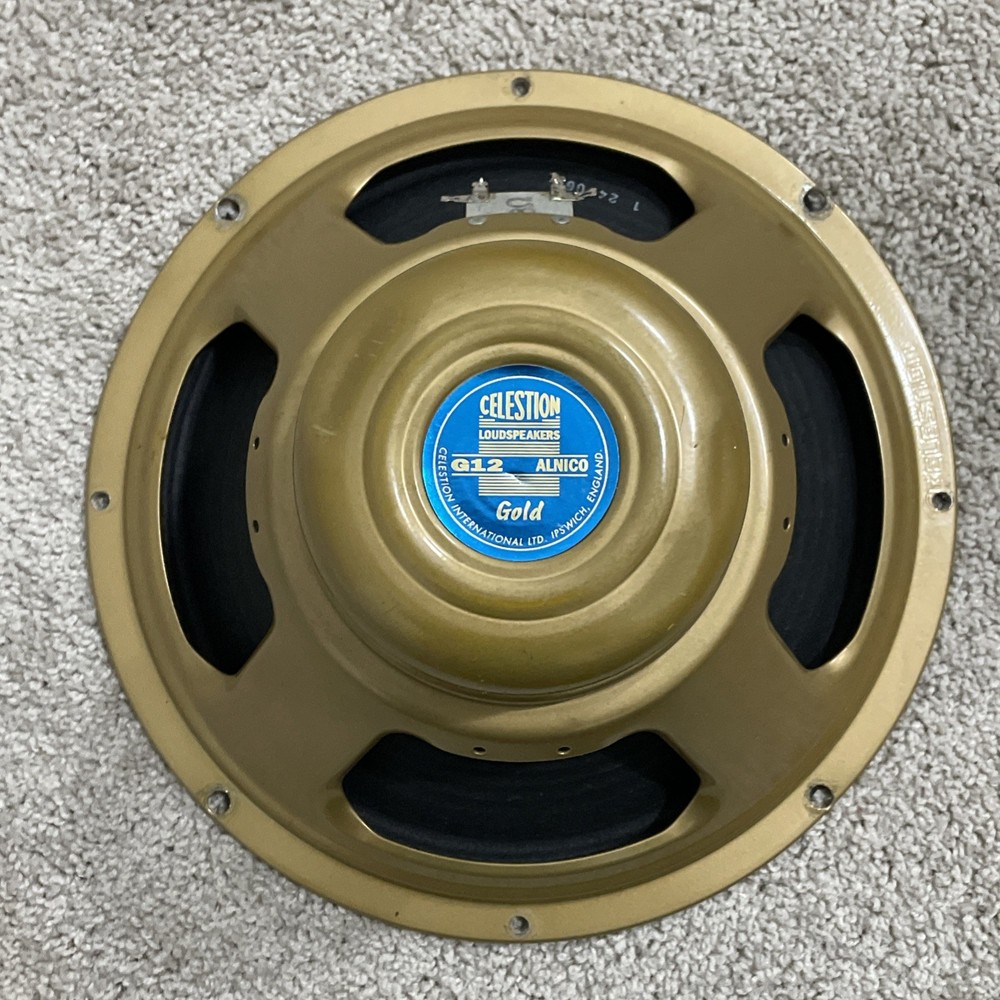 Celestion Gold 12″ Guitar Speaker 8 Ohm 50 W Alnico Low Hours