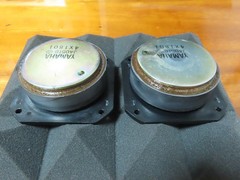 YAMAHA NS-10M Tweeter JA0518 pair Excellent condition Measured and Tested Japan