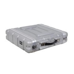Crossrock Stackable Rack Case, Strong Molded with Heavy Duty Hardware, 19.25”…