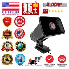 5Core 8 Inch PA Horn 250W Loud Speaker Bull Horn Loud Audio 8Ohm All Weather Use