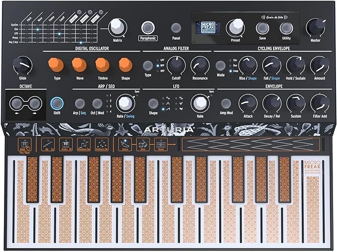 Arturia MicroFreak Synthesizer Keyboard 25 Key Hybrid