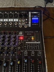 Mixer MX-60 Professional 6-Channel) for Recording DJ Stage