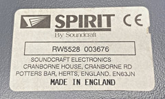 Soundcraft Spirit FX16 Live/Multitrack 16 Channel Analog Mixer Untested Read