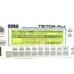 KORG TRITON RACK Sound Module Synth Synthesizer Sampler Used