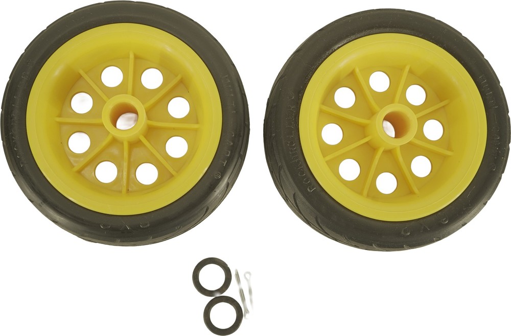 Rock N Roller RWHLO6X2 R-Trac Rear Wheel 6″ x 2″ No-Flat JUST THE TWO WHEELS