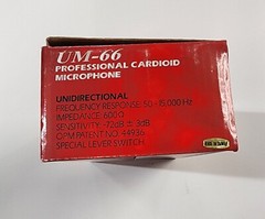 Stageworks UM66 Neodymium Unidirectional Mic Microphone Professional NIB