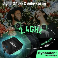 SYNCO G1 G1A1 G1A2 Wireless Lavalier Microphone System For DSLR Smartphone Video