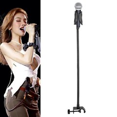 Microphone Stand Adjustable Height 360 Degree Swivel Microphone Stand W/ Clip