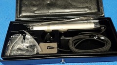 Vintage New NOS Sony ECM-77B Mic in Box Mid 1980s Lavalier Pro Broadcast Japan