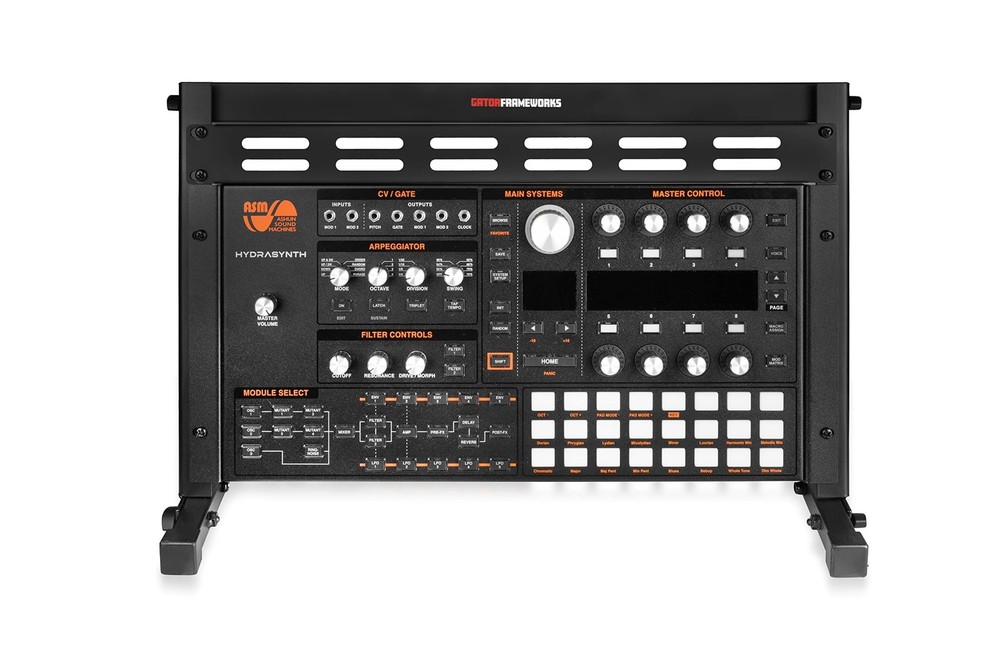Angled 6U Rack Mount Stand For Studio Equipment Compact Sturdy Design