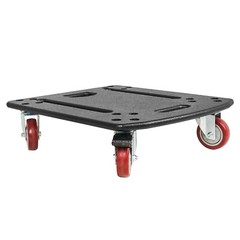 Sound Town Caster Board with Brake Locks for ZETHUS-M115S/115SPW Sub ZSCB-M115S