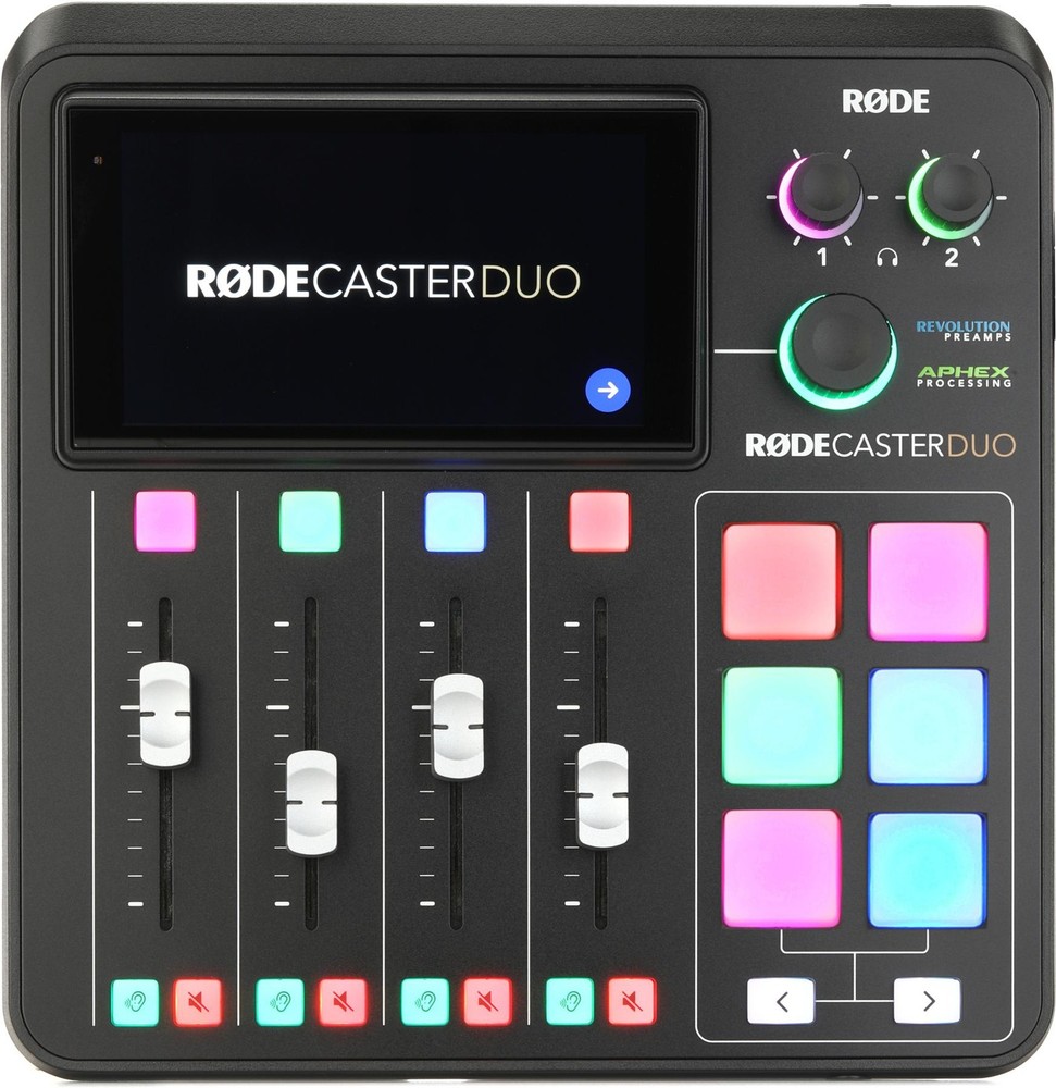 Rode RODECaster Duo Streaming Mixer – Black