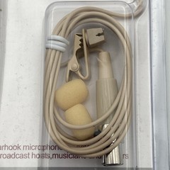 J K Pro Earhook Headset Headworn Microphone MIC-J 071S Compatible with Shure Wir