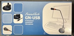 New In Box Sound Tech GN-USB Professional Gooseneck Microphone