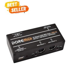High-Speed USB HOST 3G MIDI Host Interface Box MIDI USB To MIDI Converter Fea…