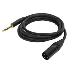 JORINDO XLR Male To 1/4in 6.35mm Male Jack Cable Balanced Signal Microphone Line