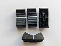 Set of 4 Fader Knobs for Korg Pa500 Keyboard Synthesizer Mixer Slider Caps