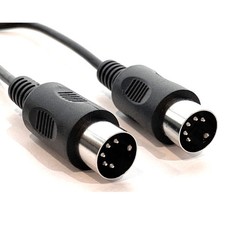 4Pack 3ft 5-Pin DIN Male to Male Plug MIDI Keyboard Cable, Cables Online