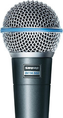 BETA 58A Vocal Microphone – Single Element Supercardioid Dynamic Mic for Stage a