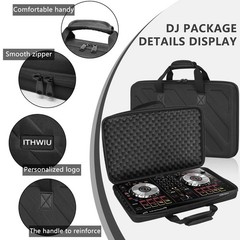 ITHWIU Lightweight Molded Hard Storage Case Fits for DDJ-FLX4 / DDJ-400 / DDJ…