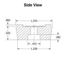 20 SQUARE RUBBER FEET FOR INDUSTRIAL, AMPS, CASES – FREE S&H – MADE IN USA