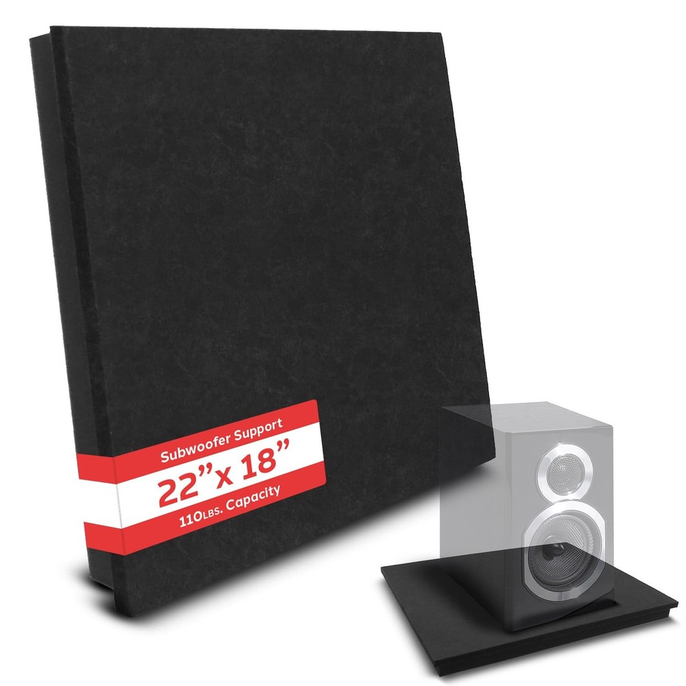 Pyle Pro Audio PA Speaker Platform Pad – 22.5’’ x 17.8’’ One Size, Black